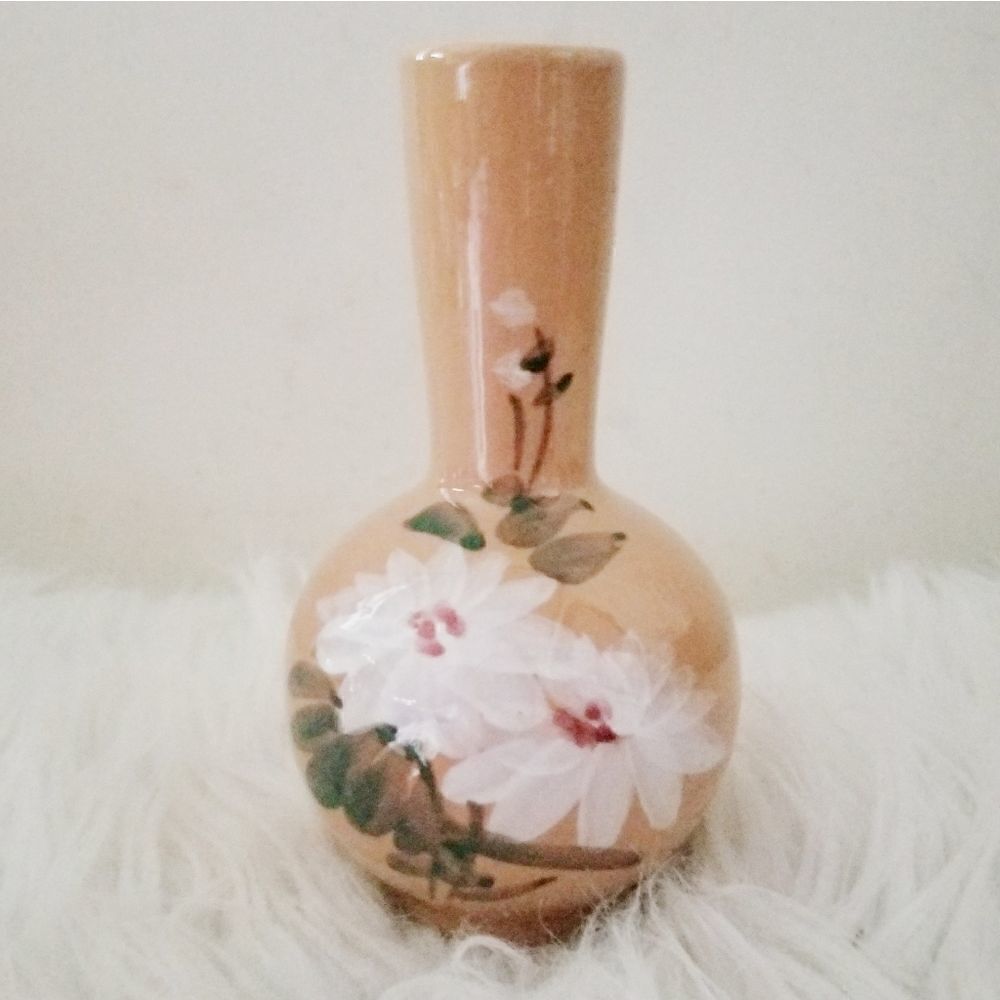 Vintage handpainted vase